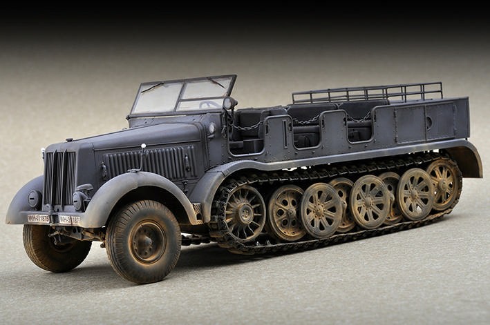 Trumpeter 07403 Тягач Sd.Kfz. 8 schwerer Zugkraftwagen 12t 1/72
