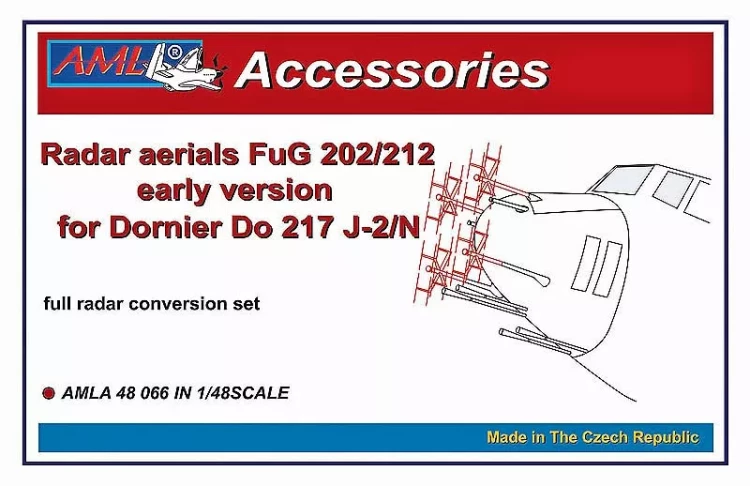 AML AMLA48066 Dornier Do 217 J-2/N w/ FuG 202/212 early 1/48