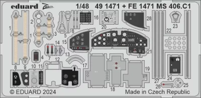 Eduard FE1471 MS 406.C1 (DORA W.) 1/48