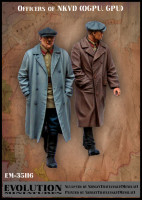 Evolution Miniatures 35116 Officers of NKVD (OGPU, GPU)