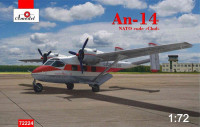 A-Model 72224 An-14 NATO code 'CLOD' (red) 1/72