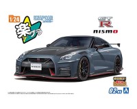 Aoshima 65938 R35 NISSAN GT-R NISMO Special edition 2022 NISMO Stealth Gray, SNAP KIT (сборка без клея) 1/24