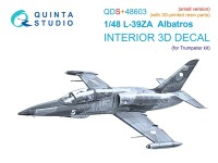 Quinta studio QDS+48603 L-39ZA (Trumpeter) (малая версия) (с 3D-печатными деталями) 1/48