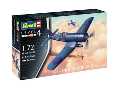 Revell 63917 Набор Палубный истребитель FAU-1B Corsair Royal Navy 1/72