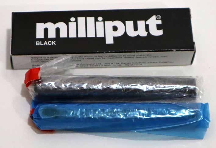 Milliput MILBLACK шпаклевка