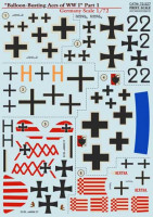 Print Scale 72-227 Balloon-Busting Aces of WW I" Part 1 - Germany 1/72