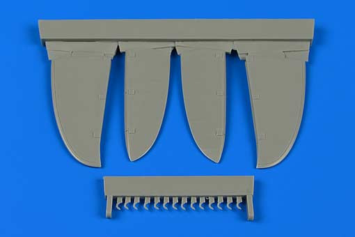 Aires 4709 Macchi C.202 (early) control surfaces (HAS) 1/48