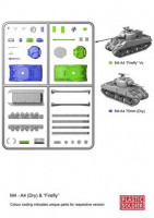 Plastic Soldier R15010 15mm Sherman M4A4/Firefly