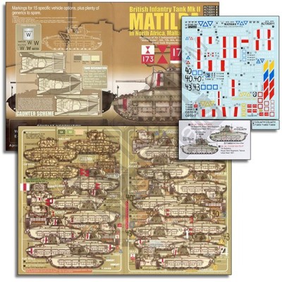 Echelon FD ALT352011 Matildas Mk.II in North Africa - Malta &amp; Crete 1/35