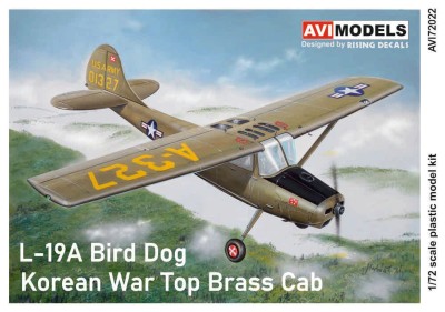 Avi Models 72022 L19A Bird Dogs Korean War Top Brass Cab 1/72