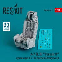 Reskit U48397 A-7 E, D Corsair II eject. seat IC-2 / IG-2 1/48