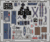 Eduard 49621 MiG-21F-13 interior S.A. 1/48