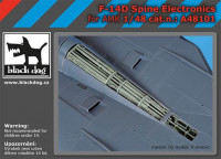 BlackDog A48101 F-14D spine electronics (AMK) 1/48