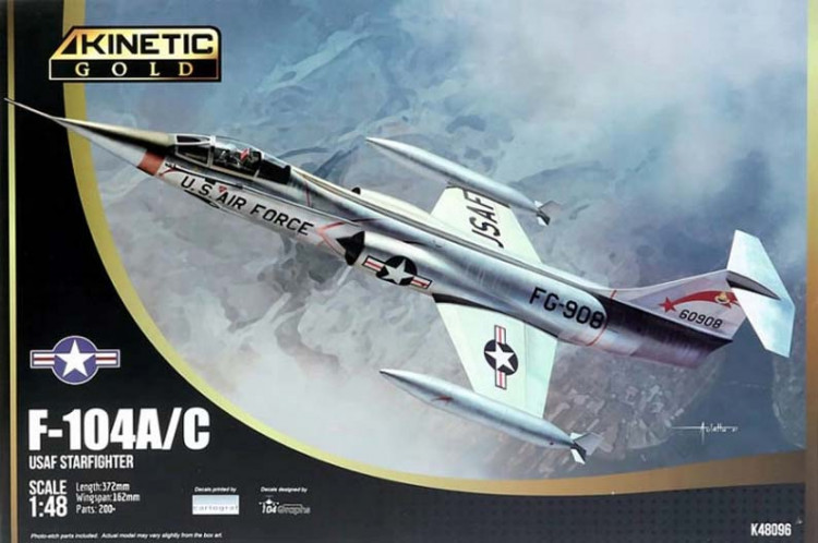 Kinetic K48096 F-104A/C USAF Startfighter 1/48