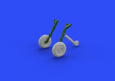 Eduard 672109 Spitfire Mk.IX wheels 4 spoke, w/pattern 1/72