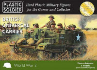 Plastic Soldier WW2V15032 British and Commonwealth Universal Carriers (15 mm)
