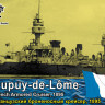 Combrig 70077WL French Dupuy de Lome Cruiser, 1895 1/700