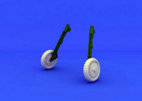 Eduard 648149 Bf 109G-6 wheels