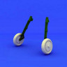 Eduard 648149 Bf 109G-6 wheels