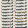 Dk Decals 48015 Spitfire Mk.IX Aces (23x camo) 1/48