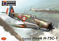 Kovozavody Prostejov 72419 Curtiss Hawk H-75C-1 (3x camo) 1/72