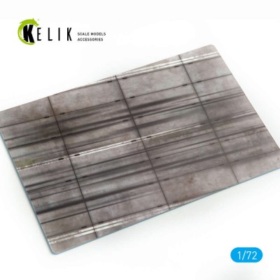 Reskit S72001 Concrete plates type 1 Base (280 x 180 mm) 1/72