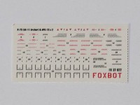 Foxbot Decals FBOT32022 Stencils for Missile R-73 (AA-11 Archer) & APU-73 1/32
