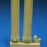 Barracuda Studios BCR32004 Supermarine Spitfire Mk.IXc rocker covers with Rolls-Royce logos (designed to be used with Tamiya kits) 1/32