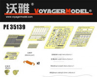 Voyager Model PE35139 Photo Etched set for WWII M4A2 /Sherman Mk-III (For DRAGON 6062/6313) 1/35