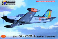 Kovozavody Prostejov 72211 SIAI SF-260EA 'Italian Services' (4x camo) 1/72