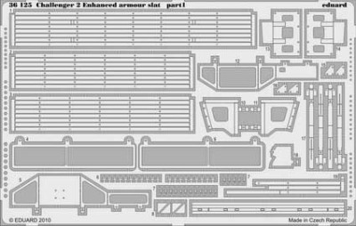 Eduard 36125 Challenger 2 Enhanced armour slat