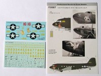 Foxbot Decals FBOT72020 Pin-Up Nose Art Douglas C-47 and Stencils, Part 4 1/72