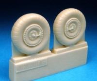 Barracuda Studios BCR48086 WWII Soviet Fighter Mainwheels 1/48