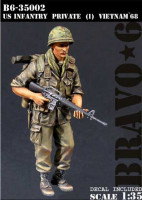 Bravo6 35002 U.S. Infantry Private (1), Vietnam '68 1/35