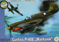 AZ Model AZML72022(AZL7222) Curtiss P-40E 'Warhawk' (2x USAF) 1/72