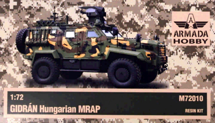 Armada Hobby M72010 GIDRaN Hungarian MRAP (resin kit) 1/72