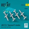 Reskit 32456 AIM-7E-2 'Sparrow III' missiles (4 pcs.) 1/32