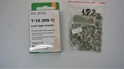 Master Club MTL-35192 Tracks for T-18 cast type 1/35