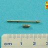 Aber 35 L-297 Barrel for U.S. M85 cal .50 heavy machine gun used on M60 Paton, M728, LVTP7 (designed to be used with Academy, AFV Club, Dragon, Takom and Tamiya kits)[M60A-1 M60A-2] 1/35