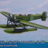 Kora Model 72198 Heinkel He-5/T Hansa S 5C Swedish Floatplane 1/72