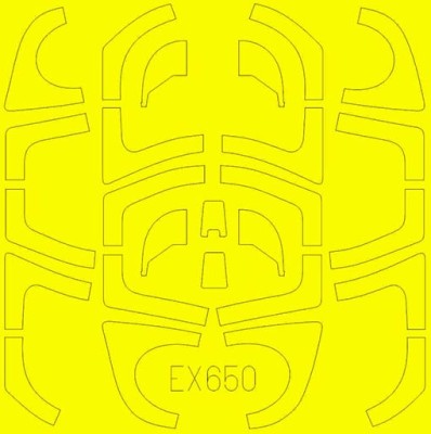 Eduard EX650 Mask 1/48 Yak-130 TFace (ZVE)