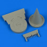 QuickBoost QB32220 MiG-21 FOD covers (TRUMP) 1/32
