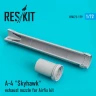 Reskit U72179 A-4 'Skyhawk' exh. nozzle (AIRFIX) 1/72