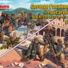 Mars MAR72123 German Paratroopers (Tropical Uniform) with 10.5cm LG42&8cm s.G.W.34 1/72