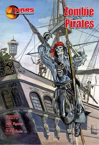 Mars MAR72070 Zombie Pirates of the Caribbean 1/72