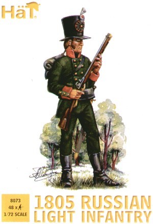HAT 8073 1805 Soviet Light Infantry 1/72