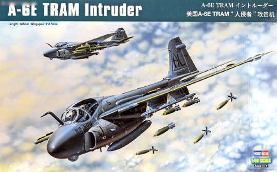 Maquette Hobby Boss A-6E TRAM Intruder – Échelle 1/48 – Avion Militaire – Neuf Avec Bonus