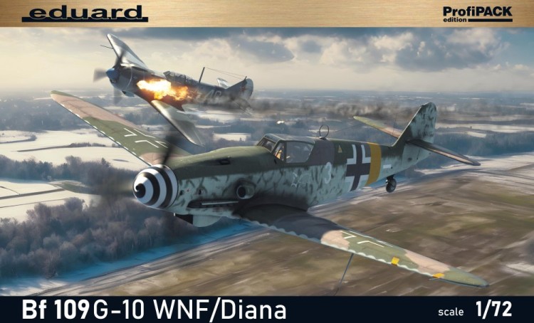 Eduard 70164 Bf 109G-10 WNF/Diana (PROFIPACK) 1/72