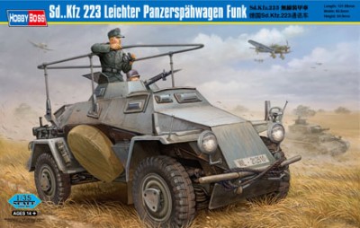 Hobby Boss 82443 Sd.Kfz.223 Leichter Panzerspahwagen Funk 1/35