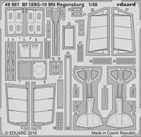 Eduard 48961 Bf 109G-10 Mtt Regensburg 1/48